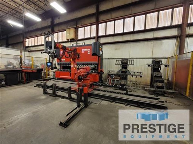 Amada HDS2204NTW 242 Ton x 14&#039; 8-Axis CNC Press Brake W/Robotic Manipulator