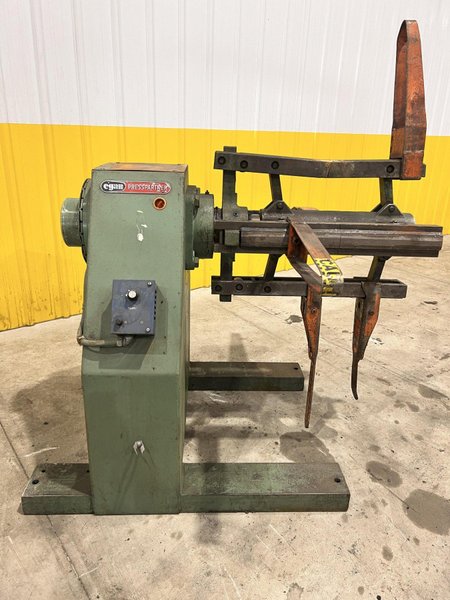 4,000 LBS X 20&quot; EGAN MODEL #M-401-20 PULL OFF UNCOILER COIL REEL: STOCK #21120