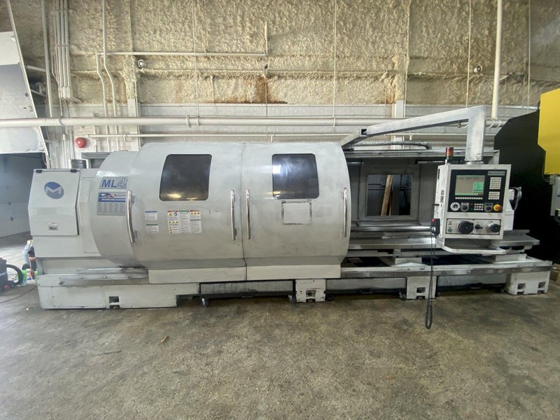 Milltronics ML40/160 Big Bore CNC Flat Bed Engine Lathe, S/N 11251, New 2010.