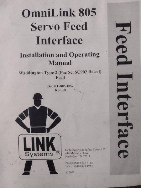 60 TON MINSTER MODEL #P2-60-36 PIECEMAKER SSDC STAMPING PRESS, 3" STROKE &amp; 100/300 SPM: YOBRO #25761