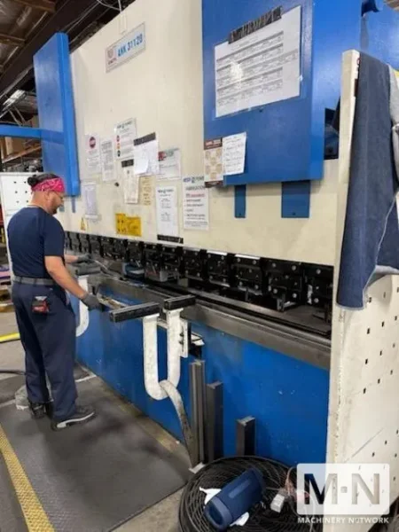 132 TON X 10' KNUTH AP  31120 HYDRAULIC PRESS BRAKE, 2005