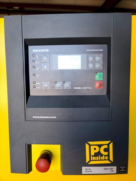 40 HP Kaeser Direct Drive Rotary Screw Air Compressor ASD 40S, 2008