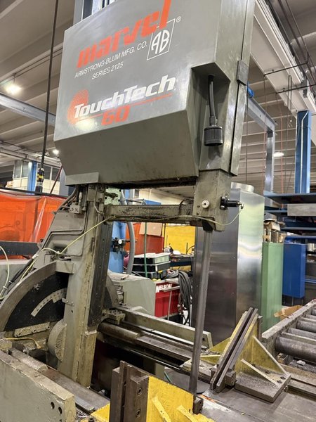 25″ x 20″ Marvel E2125TS TouchTech 60 Automatic Horizontal Bandsaw, 2001