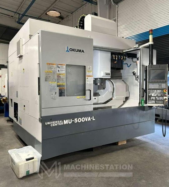 Okuma MU-500VA-L 5-Axis CNC Universal Machining Center – Milling &amp; Turning Capability