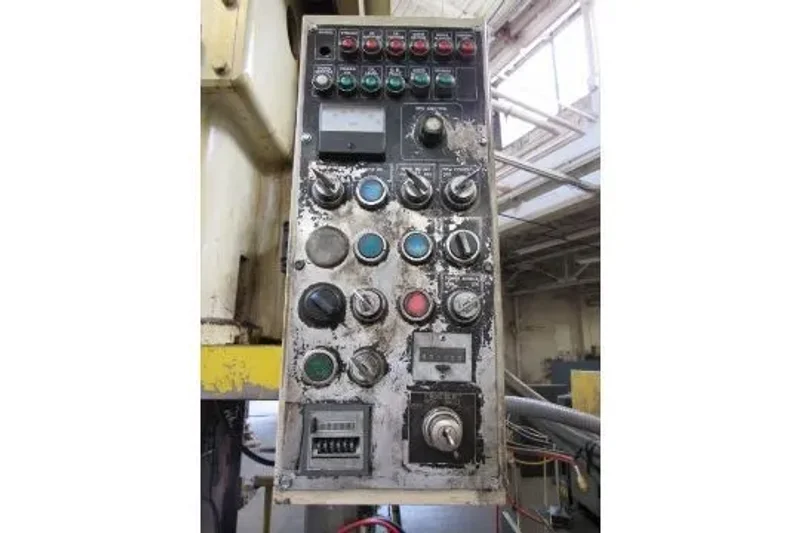 Stamtec 220 Ton Single Point Gap Frame Press, Stock#14244