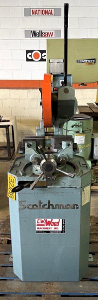 14" Scotchman Cold Saw CP0 350LT, Miter, 4-7/8" Tube, 2" Solids,  3 HP