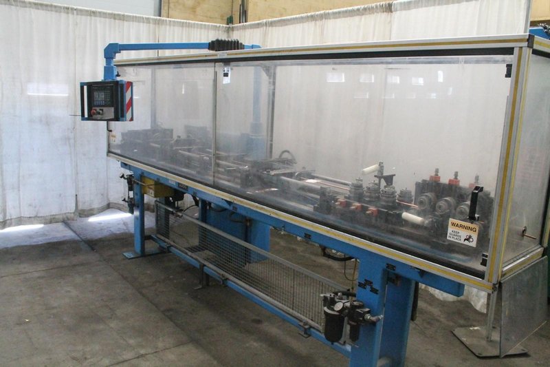 7/8&#039; CROWN UNLIMITED #STCOS-M10 SINGLE TUBE STRAIGHTEN &amp; CUT MACHINE: S