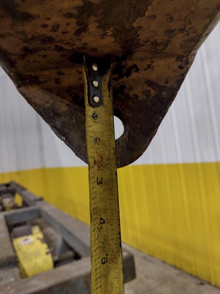 7,000 LBS (3.5 TON) X 70" X 63" MODEL FC JS-70 CALDWELL FORKLIFT CLIP-ON BOOM: STOCK #23563