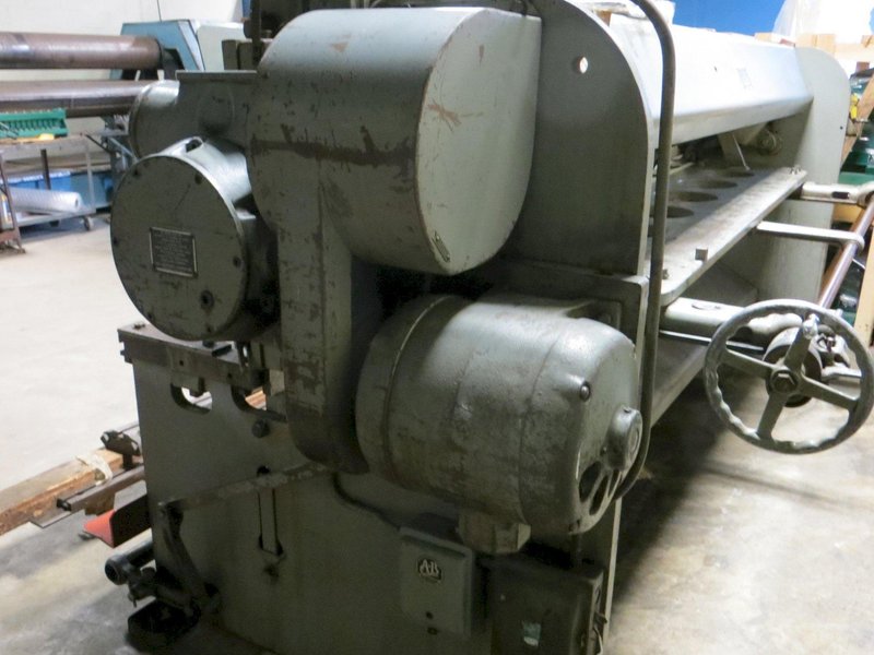 10 Ga x 10 ft Cincinnati Mechanical Power Shear Model 1010