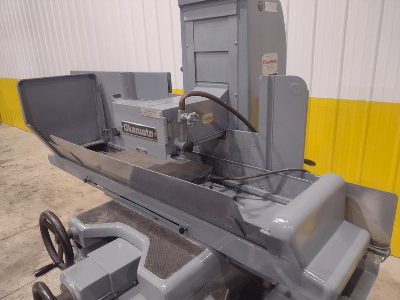8" x 20"OKAMOTO MODEL #M820A AUTOMATIC 3 AXIS HORIZONTAL SURFACE GRINDER: STOCK #21719
