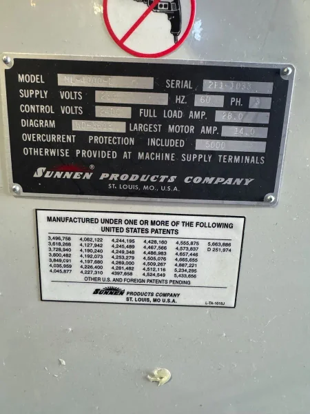 SUNNEN ML-4000-D | Hones