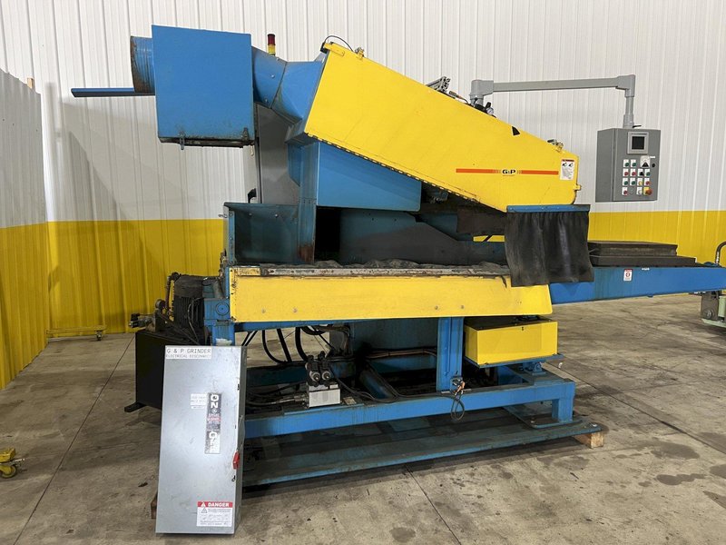 12&quot; X 24&quot; X 60 HP G&amp;P MACHINERY MODEL #S-7743-F BELT TYPE SURFACE GRINDER: STOCK #20596