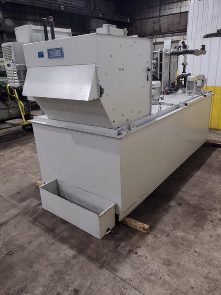 30 GPM ZYKLOMAT MODEL #AKBF-R CONTINUOUS COMPACT BELT FILTER, WITH TURBO-HKS CENTRIFUGE SEPERATOR: YOBRO #24734