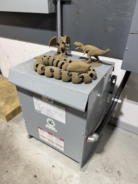2021 ExOne type S-MaX 2.0 furan sand printer s/n 020.0227, rated at 400 volt, with traveling table type JB s/n 401.0342, sand transporter typeSC s/n 408.0687, 1800 x 1000 x 700 mm build box, up to 125/l/h per hour, S-Max pro software and controls