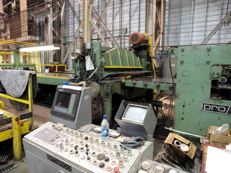 60,000 LB X 60" X .104" PRO-ECO CUT THE LENGTH LINE. STOCK # 0629322