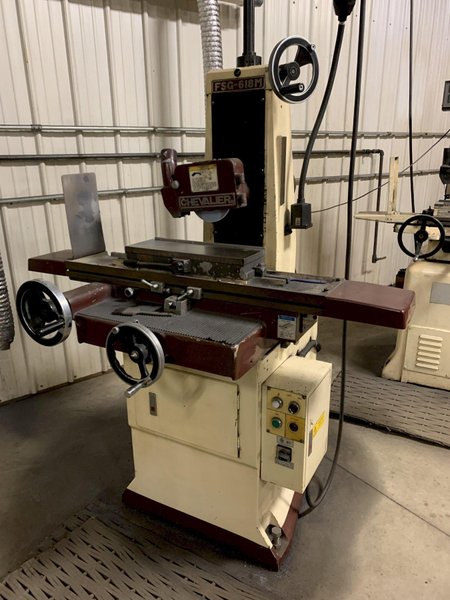Chevalier FSG-618M Hand Feed Surface Grinder, S/N A3864016.