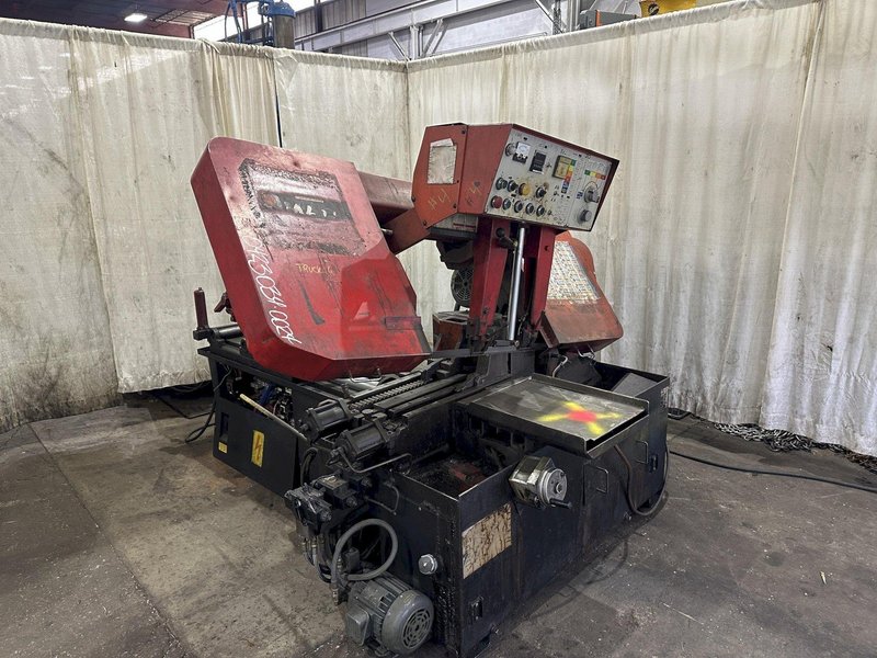 16" X 16" AMADA HORIZONTAL BAND SAW: STOCK #77532