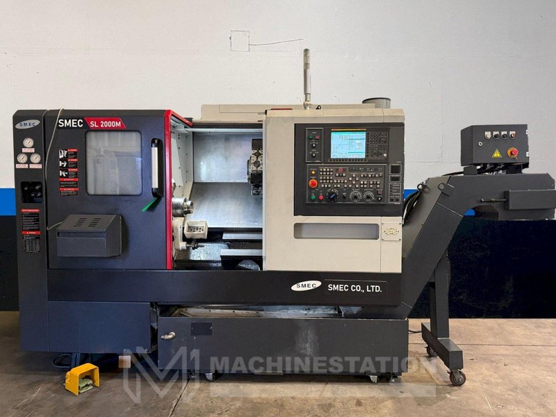 Samsung SMEC SL-2000M CNC Turning Center – 2020 C Axis Live Tool Lathe