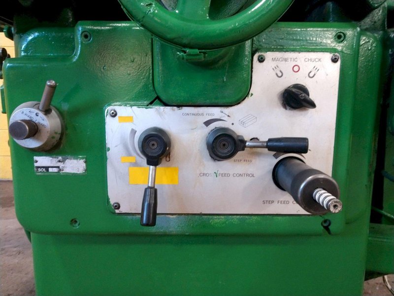 8&quot; x 20&quot;OKAMOTO MODEL #820A AUTOMATIC HORIZONTAL SURFACE GRINDER: STOCK #13525