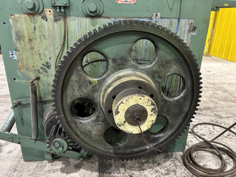 4' X 10 GAUGE PEXTO MODEL #10-U-4B MECHANICAL POWER SHEAR: STOCK #21257