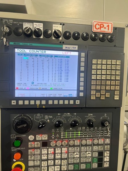 MURATEC MODEL MW120 TWIN SPINDLE CNC LATHE