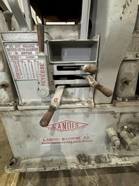 6&quot; LANDIS MODEL #6P RECEDING DIE HEAD PIPE THREADER: STOCK #23479