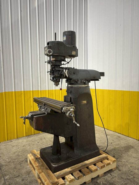 3 HP KING MODEL #942VS RAM TYPE VERTICAL MILLING MACHINE: STOCK #23625
