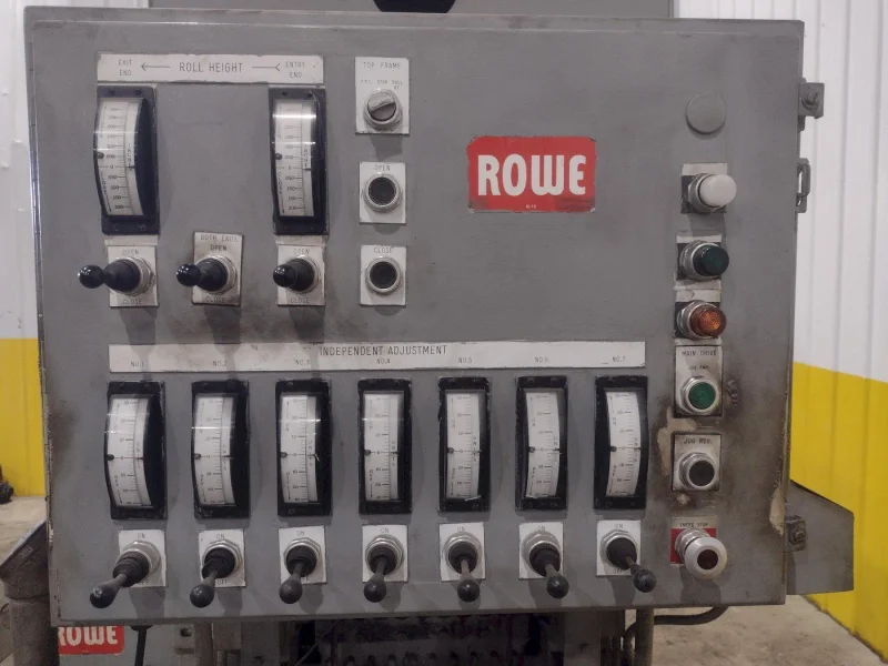 60" X .057" 19 ROLL HERR-VOSS 66/1.156-19/9 4-HI PRECISION LEVELER. STOCK # 14644