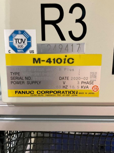 FANUC M-410IC/185 ROBOT W R-30IB PLUS CONTROLLER USED