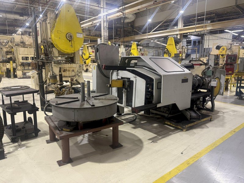 US BAIRD NO. 35 MULTISLIDE (FOUR SLIDE) WIRE &amp; STRIP FORMING MACHINE: YOBRO #26060