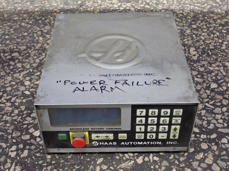 HAAS AUTOMATION INC BRUSHLESS ROTARY CONTROL