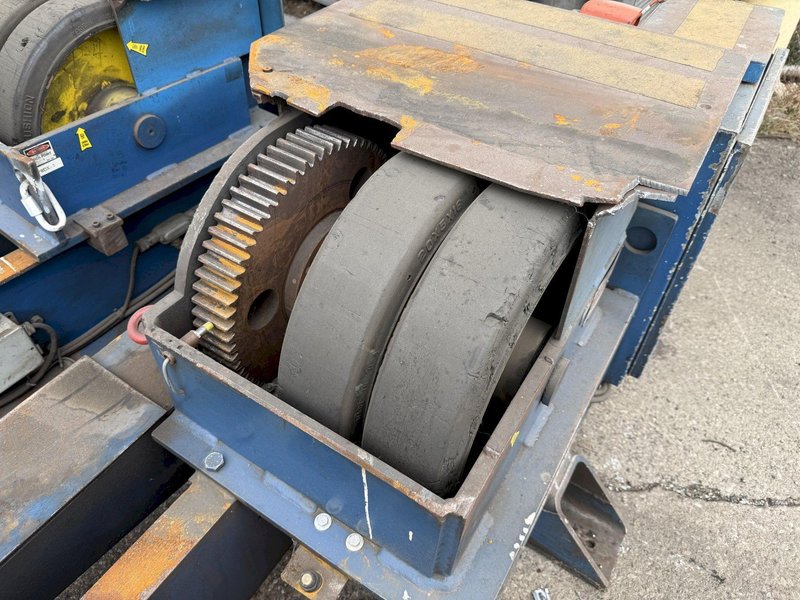 34 TON (68,000 LBS) PANDJIRIS MODEL #PR100 GEAR DRIVEN POWERED TANK TURNING ROLLS: YOBRO #24351