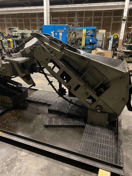 3/8" Waterbury Farrel Model # 2 Bolt Head Trimming Machine