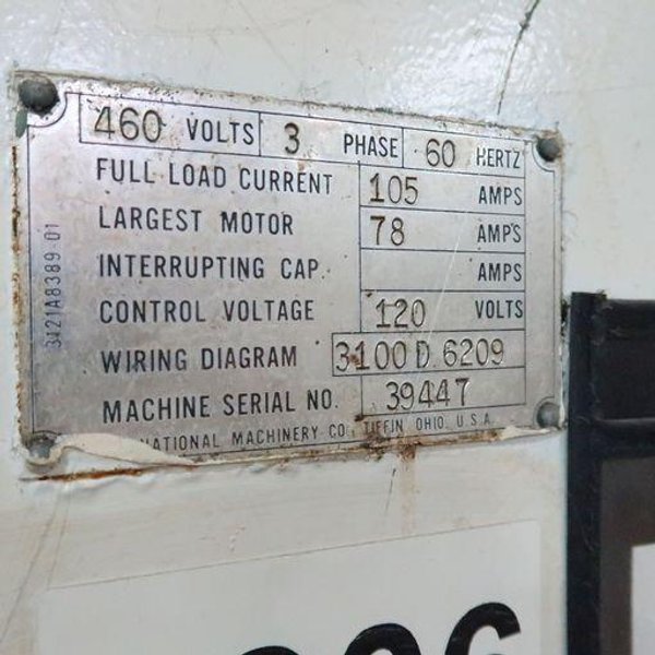 National Model 750 5 Die S1 Parts Former