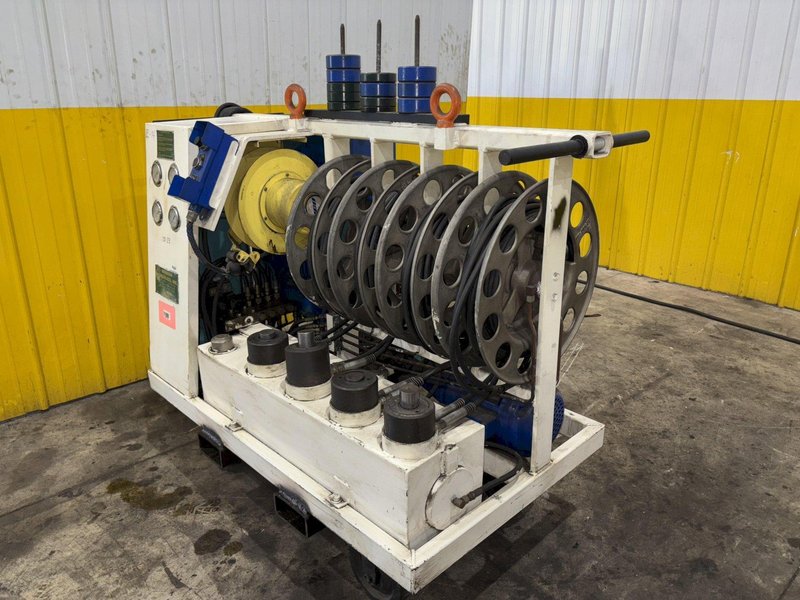 40 TON MODERN HYDRAULICS 4 CYLINDER PORTABLE HYDRAULIC DIE SETTING &amp; SEPARATING SYSTEM: YOBRO #23866