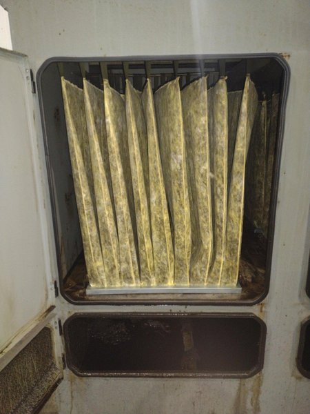 5000 CFM UNITED AIR / DUST-HOG MODEL #F5000 MIST COLLECTOR: YOBRO #24066