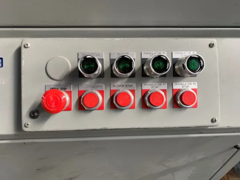 HOSOKAWA POLYMER SYSTEMS 20/12RO GRANULATOR  -  20/12 RO SIL TANDE