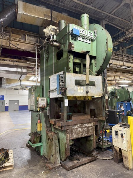 150 TON MINSTER MODEL #G-150 OBI PRESS, 6" STROKE: YOBRO #24679