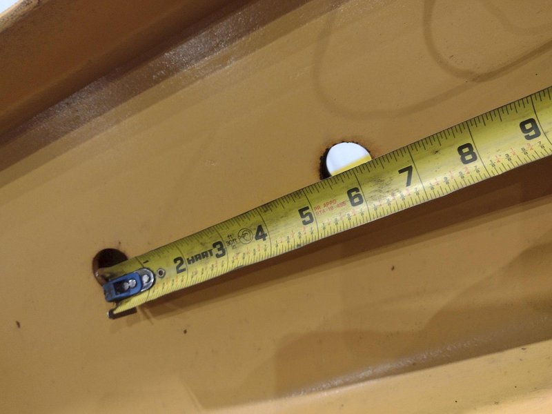 10,000 LBS X 128" X 10" CALDWELL MODEL #17-5-10 SPREADER BAR: YOBRO #24577