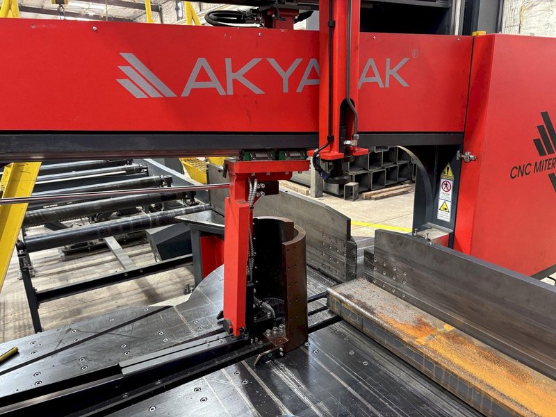 Akyapak 3 ADM 1200 3-Spindle Drilling &amp; Cutting Line (#5823)