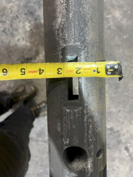 4&quot; DIAMETER X 15&#039; LONG BORING BAR WITH MORSE TAPER: STOCK #20648
