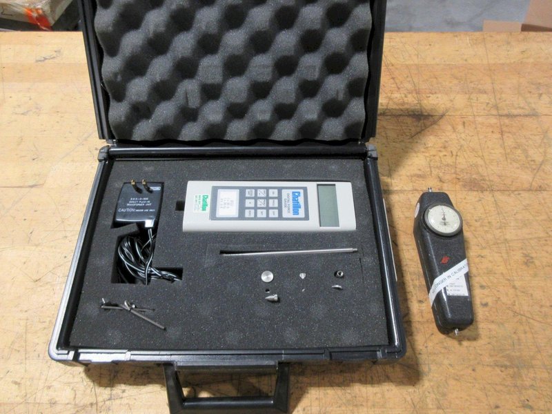 Chatillon Digital Force Guage, Ametek Analog Force Guage- Auction Item