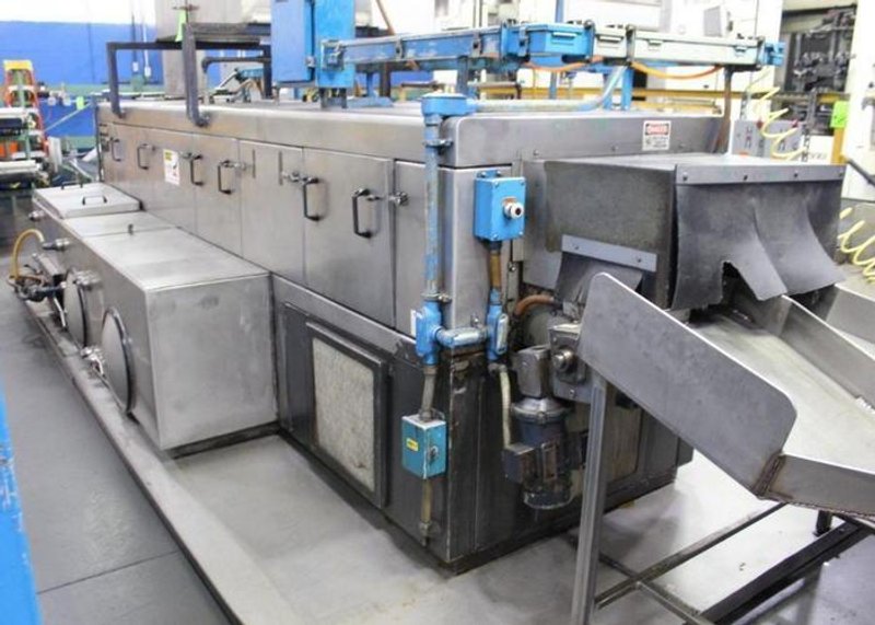 24&quot; W x 12&quot; H MIDBROOK 3 Stage Parts Washer, Elect Heated Wash/Rinse, Regen B/O