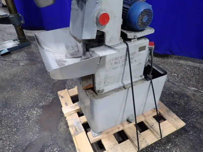 SUNSTRAND MACHINERY 2 HP 4" WET/DRY GRINDER   -  WG4