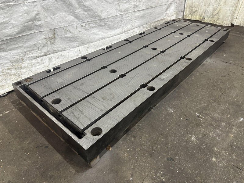 4&#039; X 9&#039; X 7&quot; MIDLAND ROSS T SLOTTED FLOOR PLATES: STOCK #77473