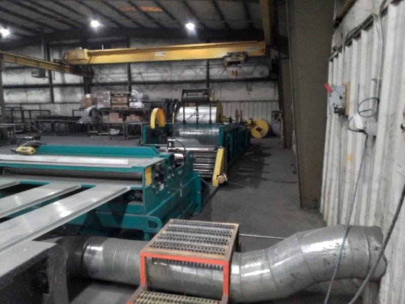 60″ x 14 Gauge Iowa Precision/Mestek Plasma Coil Feed, 2018