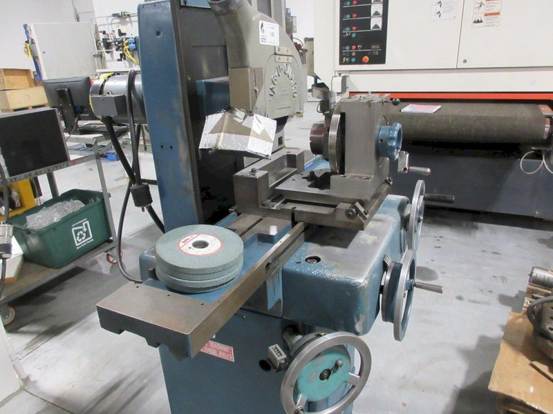 KO LEE S618 Manual Surface Grinder with Vacu-Guard Shield and Custom Spin Fixture- Auction Item