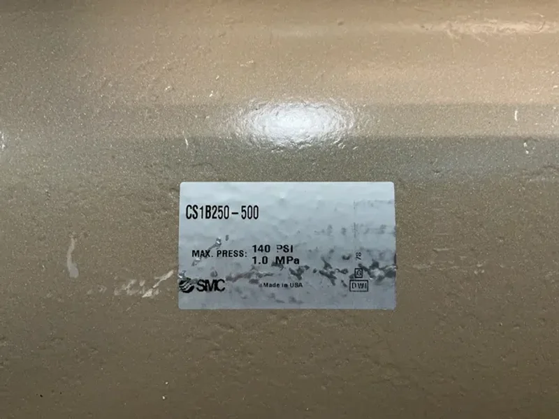 Smc  140 Psi Cylinder  - Cs1b250-500