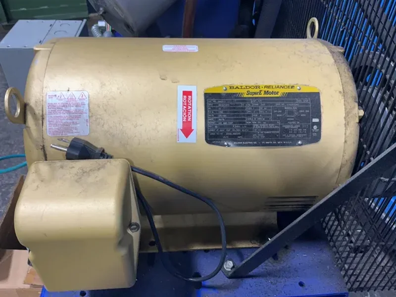 QUINCY 15 HP QT-15 HORIZONTAL COMPRESSOR  -  2153DS12HCA46