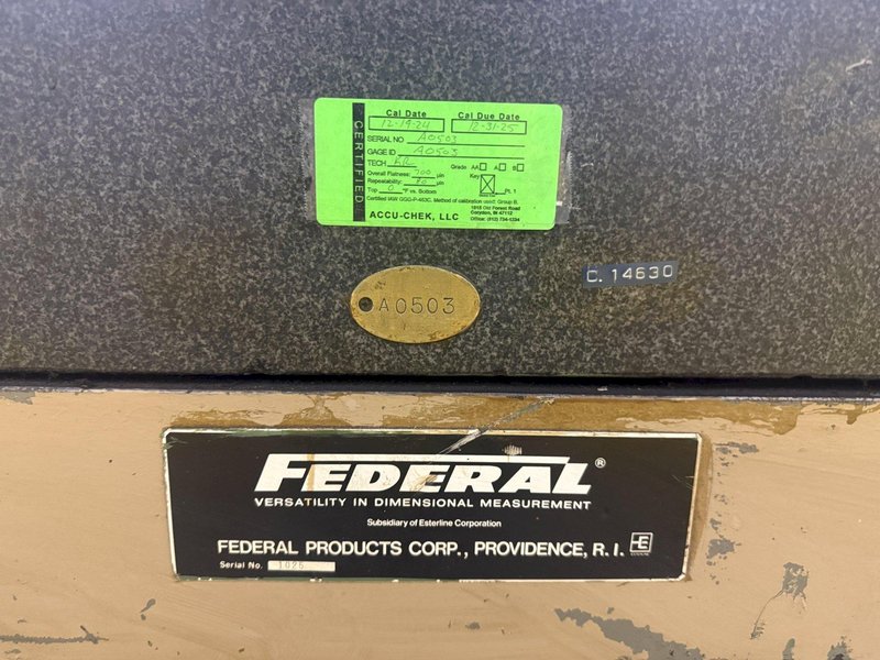 72" X 48" FEDERAL GRANITE TABLE: YOBRO #25304